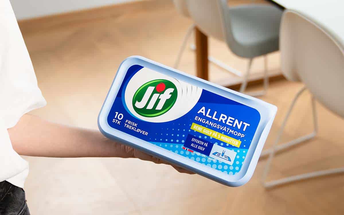 Jif Allrent Engangsvtåmopp.