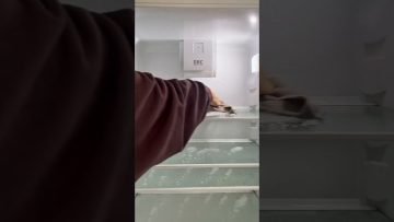Vaske kjøleskap med eddik 🧼🫧
